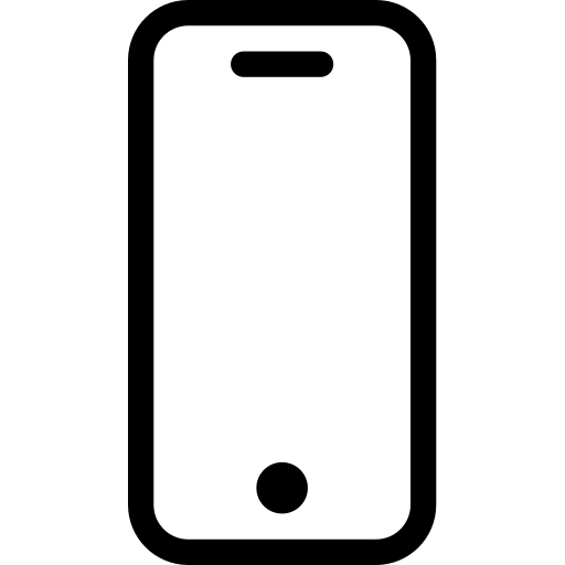 A simple, minimalist icon of a person with a headset, outlined in blue on a black background, conveying a customer service or tech support theme.