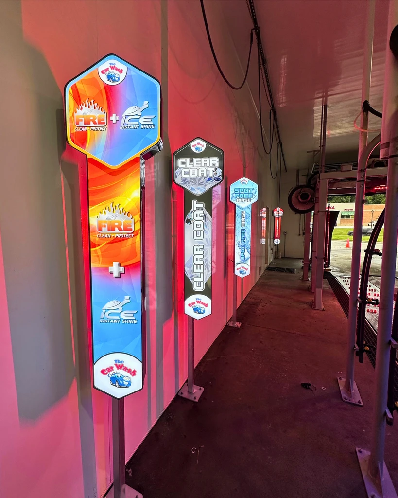 Illuminated Jackpot signs #1